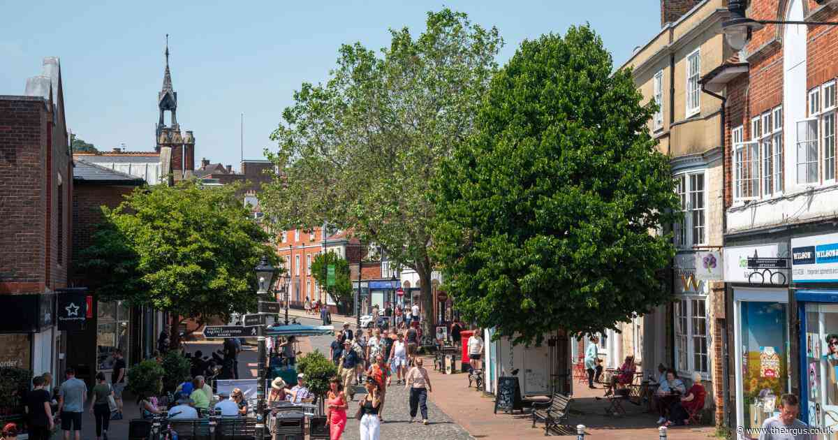 'Beautiful' market town in Sussex named one of Britain's happiest places to live