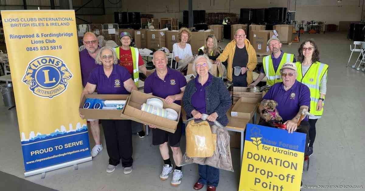 Ringwood Lions Club deliver aid to help people in Ukraine