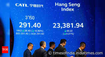 CATL shares surge 13% on first day of Hong Kong listing, biggest IPO deal of 2025