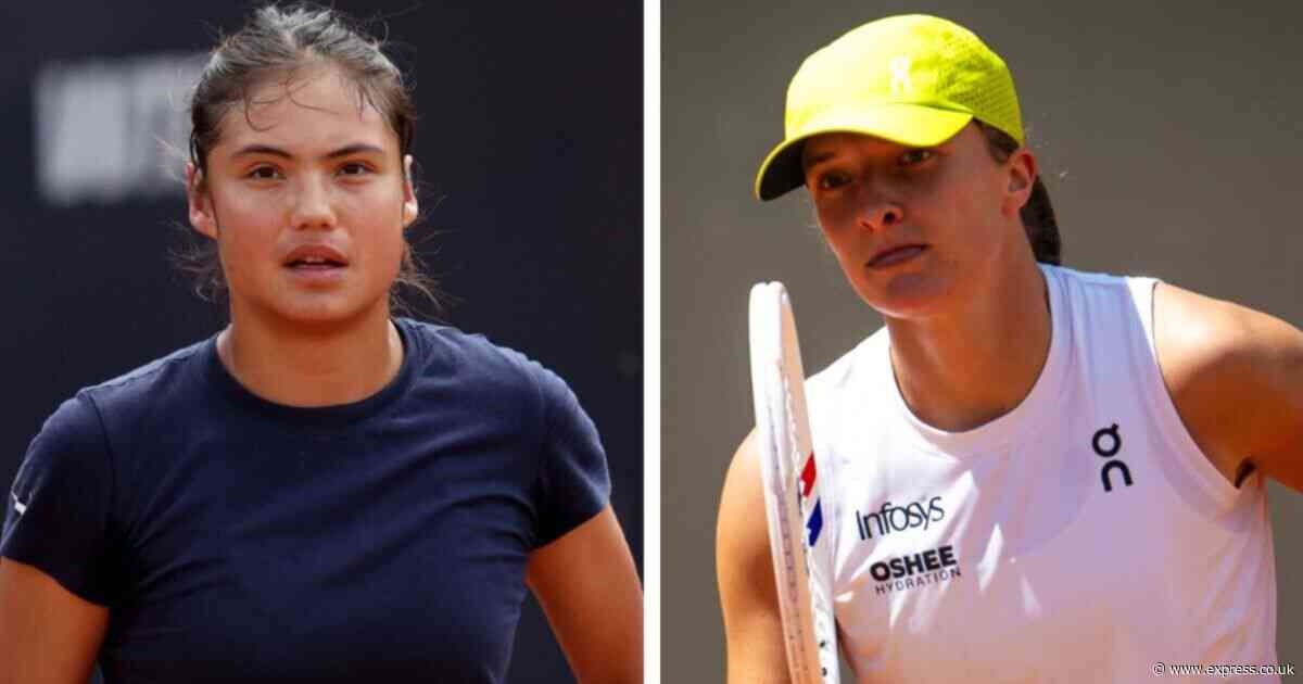 Tennis LIVE: Raducanu takes matters into her own hands as Swiatek knocked down a peg