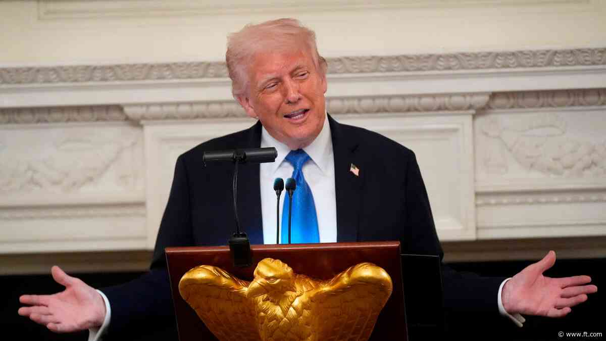 FirstFT: Trump signals US will not broker Russia-Ukraine peace talks