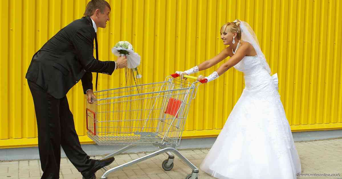 New Tesco wedding list includes toilet rolls, bin bags and ready meals