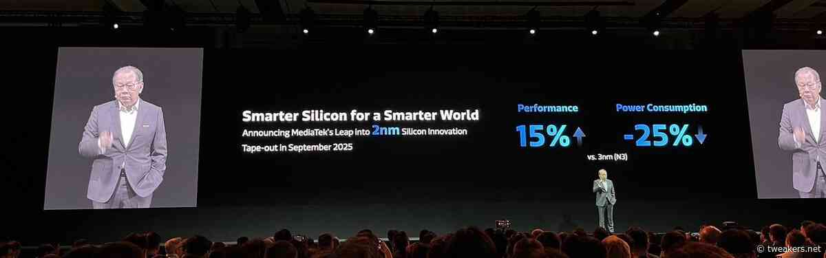 MediaTek werkt aan zijn eerste 2nm-chip en belooft tape-out in september