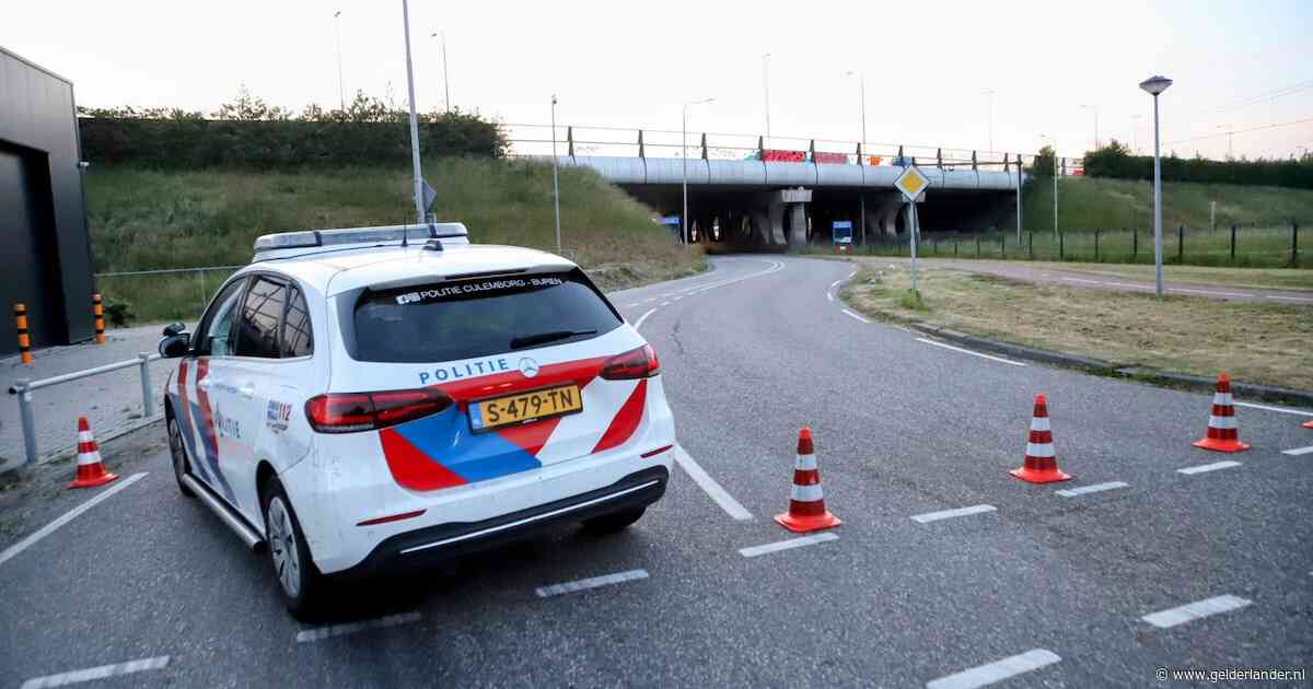 Politieonderzoek na incident bij afrit Beesd: flinke file, weg inmiddels weer vrij