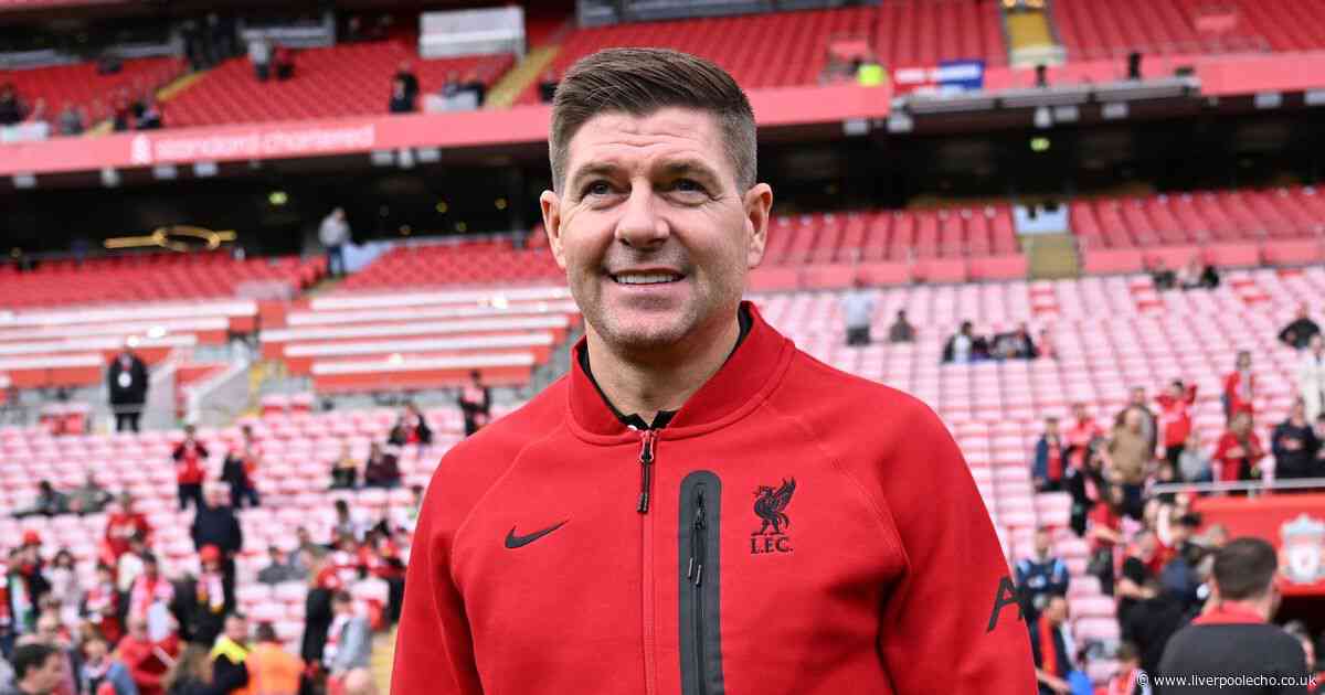 Liverpool legend Steven Gerrard 'poised' for return to role in next job update