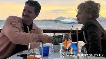 Nicole Kidman cosies up to hunky actor Pedro Pascal and flaunts her figure in swimsuit as they enjoy drinks in France after Cannes Film Festival wig drama