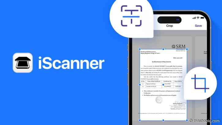 This app turns your iPhone into a scanner