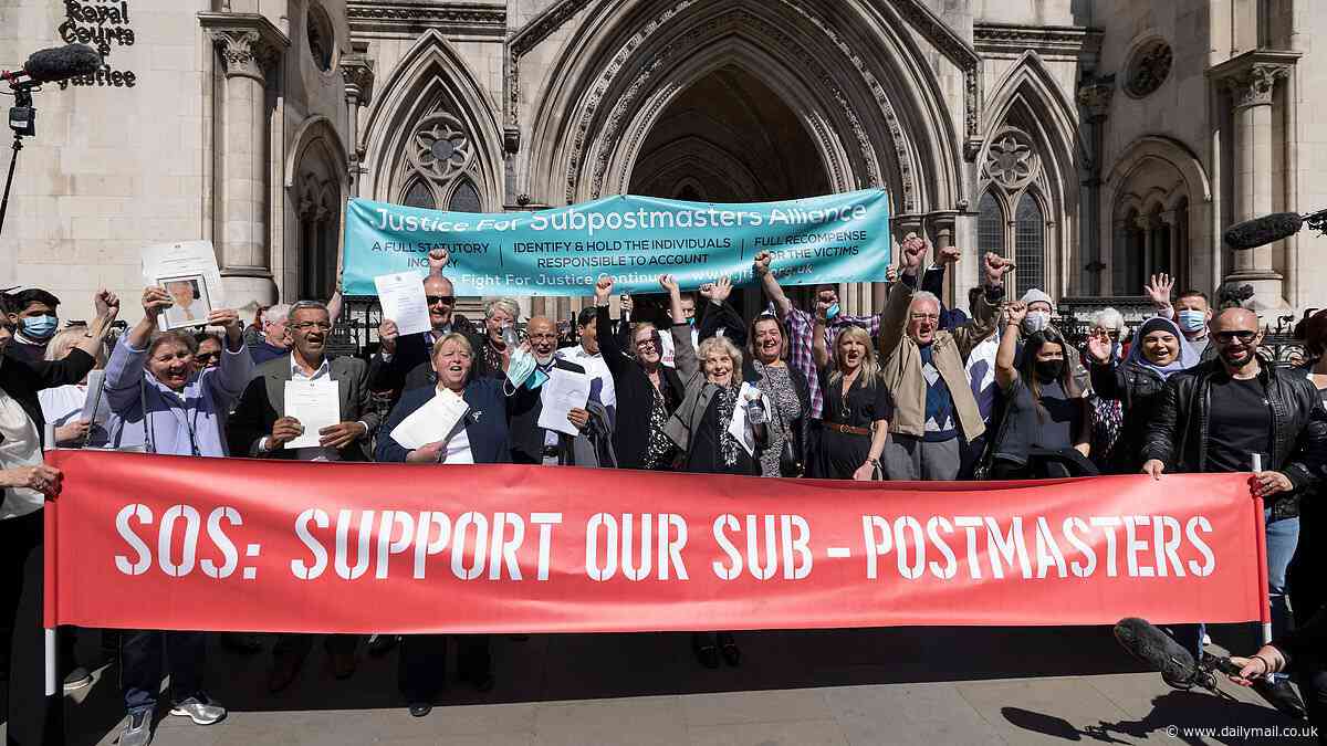 Post Office to pay up to £2.8million to 555 victims of the Horizon IT scandal - after it published their names and addresses publicly online