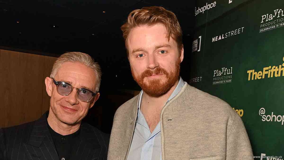 PATRICK MARMION reviews The Fifth Step at Soho Place: Lost soul Jack Lowden tackles Martin Freeman in a ruthless boxing match of a drama