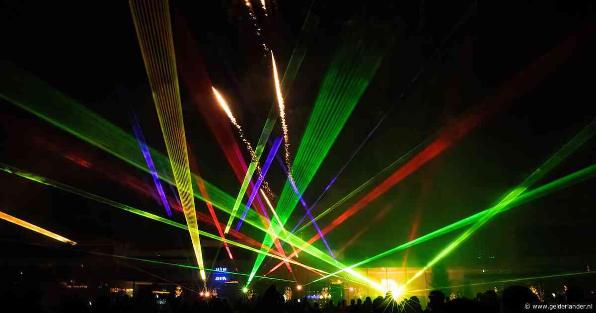 Wageningen krijgt met oud en nieuw één centrale laser- en lichtshow