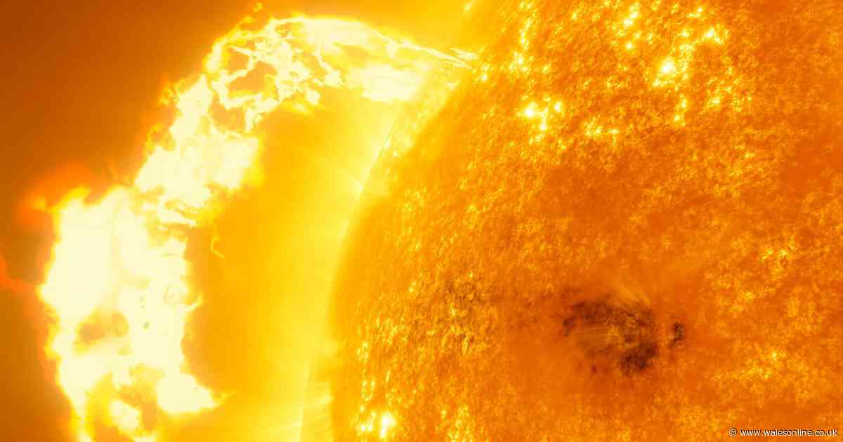 NASA warning as huge solar flare causes blackout with more to come