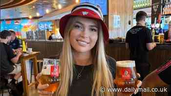 Man United and Tottenham fans set off for Bilbao as locals brace for British 'colonisation': 80,000 supporters get on the booze as they flock to Spain for £100million Europa League final - via PRAGUE and Paris