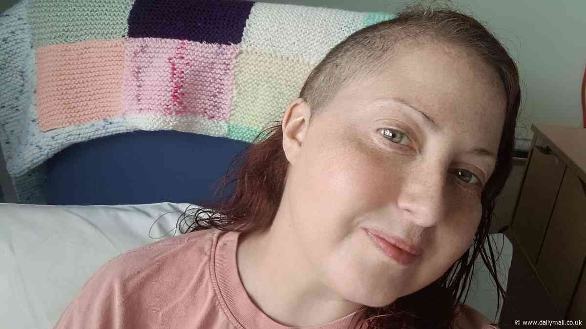 Only sign of mother-of-three's nine brain tumours was tiny spot found on her back