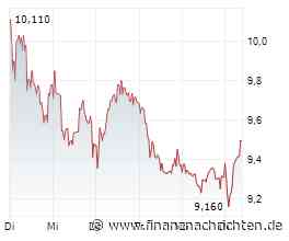 Kurs von Verbio steigt etwas (9,46 €)