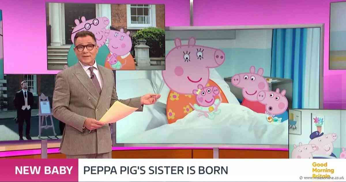 Peppa Pig welcomes baby sister as name and first photos revealed