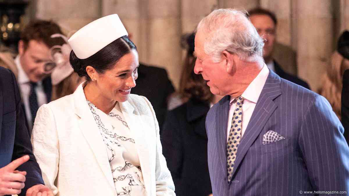 King Charles kisses daughter-in-law Meghan Markle in resurfaced wedding photo