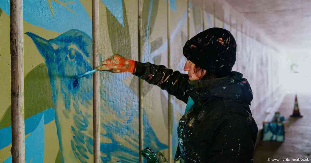 New mural unveiled in bid to tackle graffiti