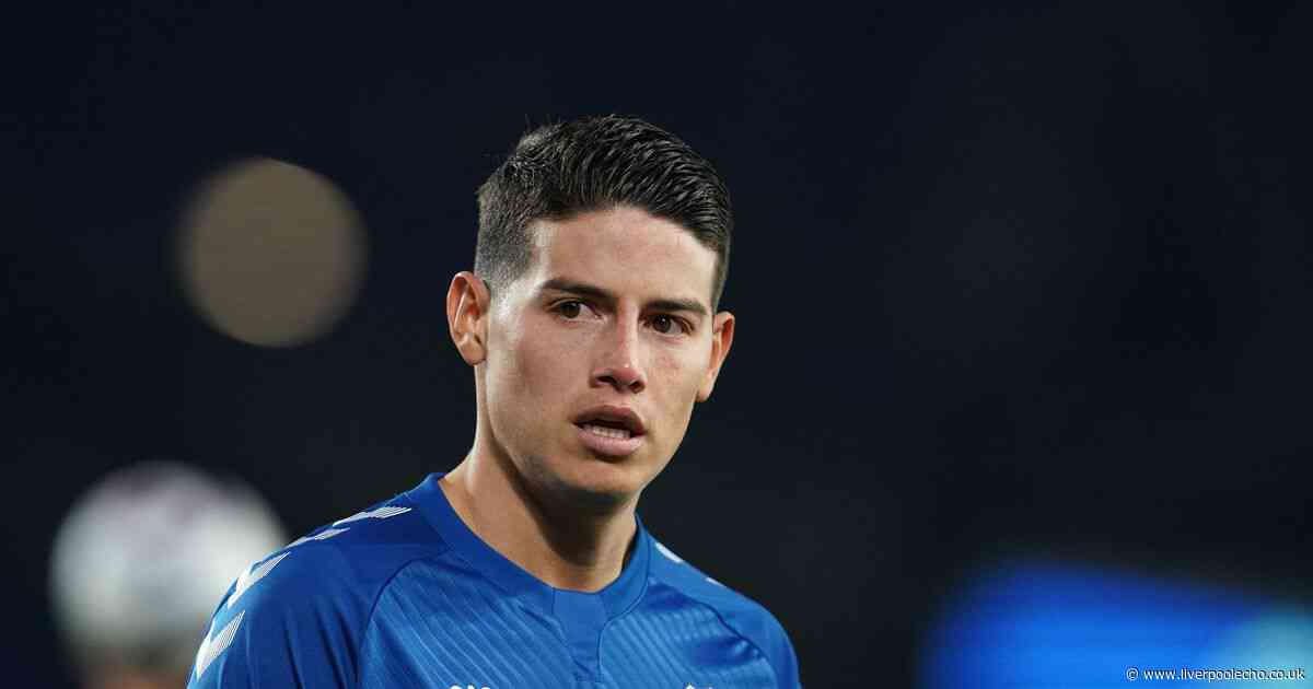 James Rodriguez sends emotional Goodison Park message after incredible Everton scenes
