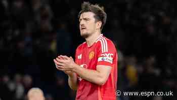 Maguire 'surprised' by Utd fans' support amid form