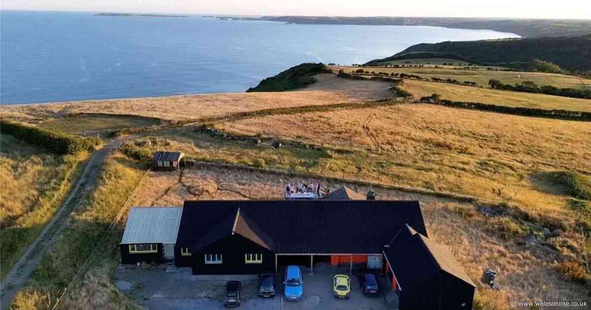 Stunning designer home with incredible sea views and a brilliant surprise in the garden