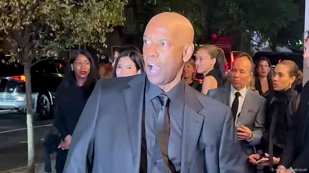 Denzel Washington's demons: What's behind the star's outburst on the Cannes red carpet