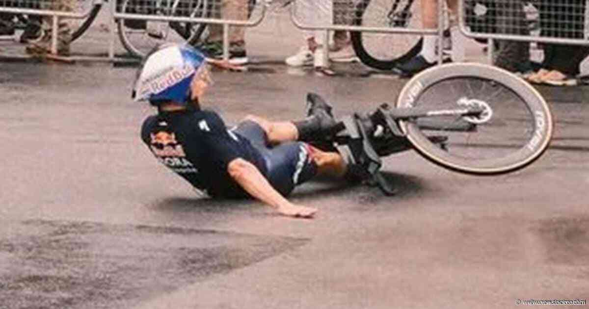 LIVE Giro | Eerste renners vertrokken in natte tijdrit, Roglic al bij verkenning tegen de grond