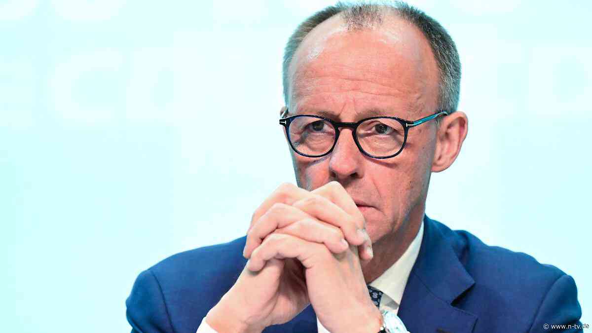 RTL/ntv-Trendbarometer: Union überholt AfD, aber Merz' Beliebtheit sackt ab
