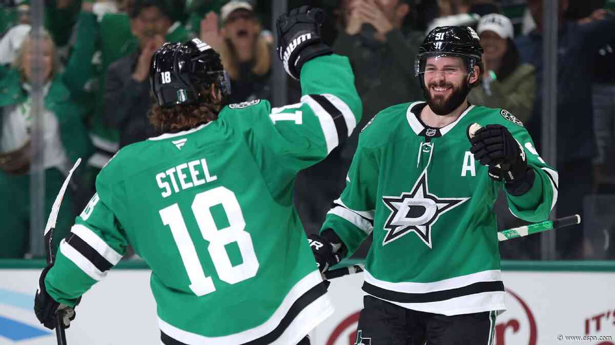 Stars use 3rd-period flurry to take G1 from Oilers