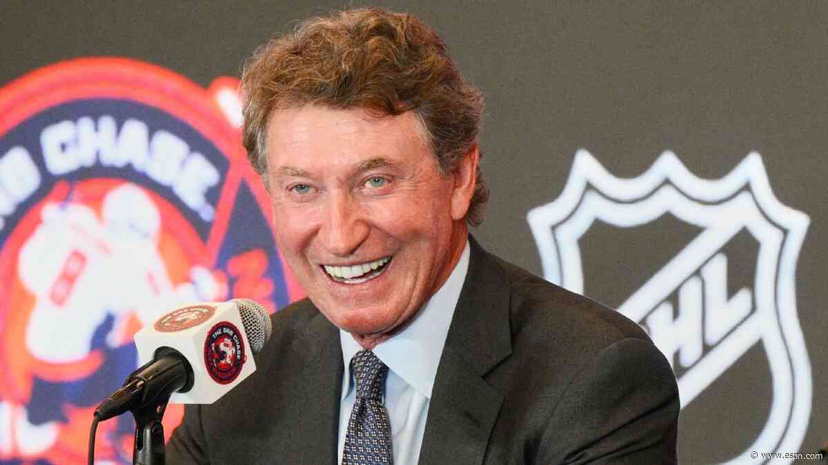 Gretzky celebrates Stars, coy on series vs. Oilers