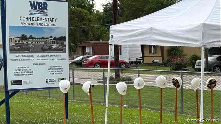 West Baton Rouge Parish School District breaks ground on new 3rd through 8th grade facility