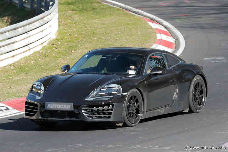 Testing ramps up ahead of Porsche Cayman EV's 2026 launch