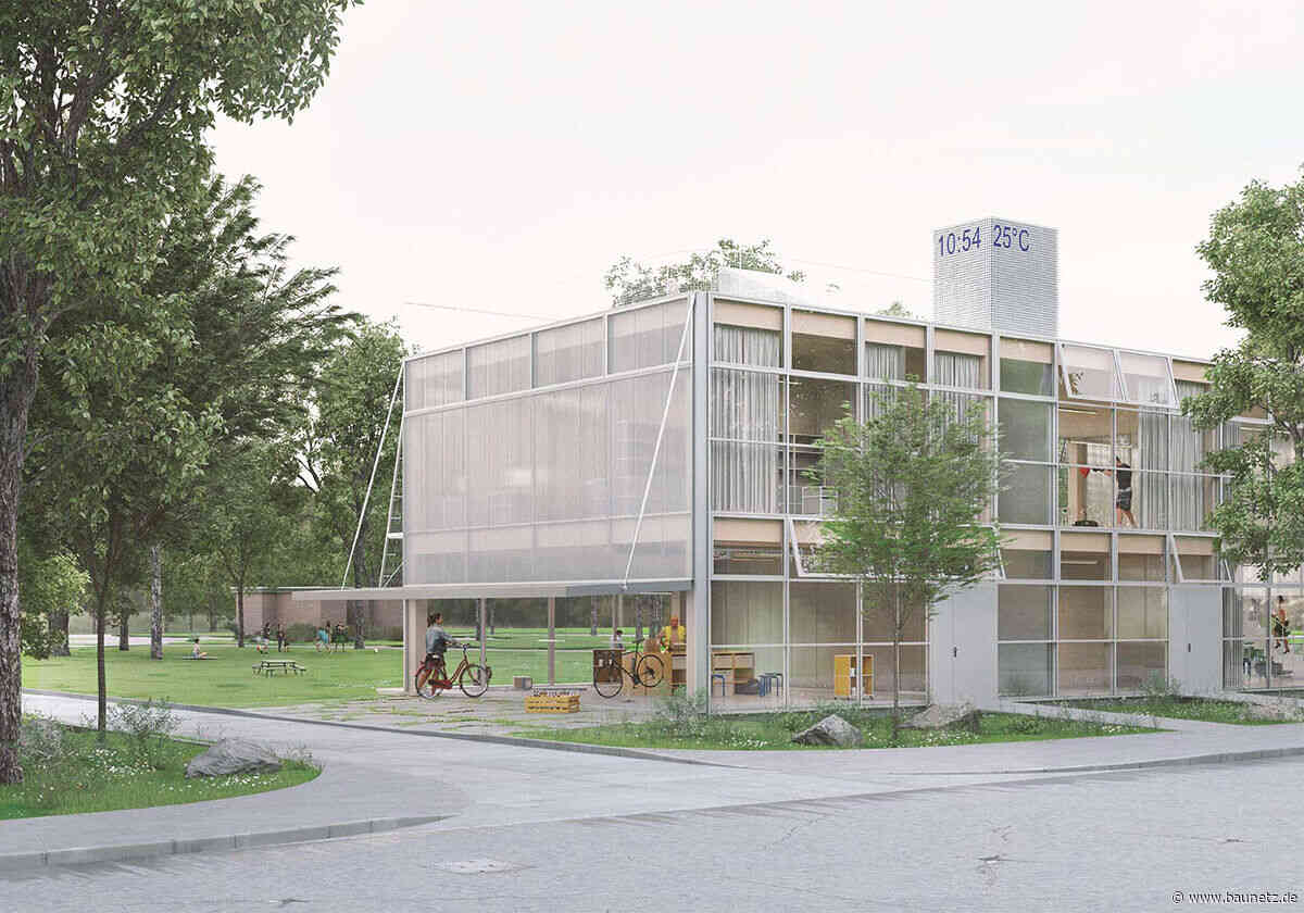 Luftiges Stadtteilzentrum im Park - Demo Working Group, FAKT und Knüvener gewinnen in Hamburg