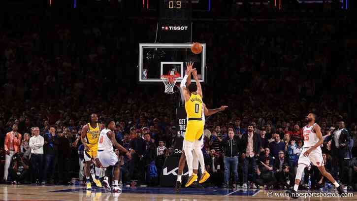 Pacers overcome improbable 0-994 record in stunning Game 1 win over Knicks