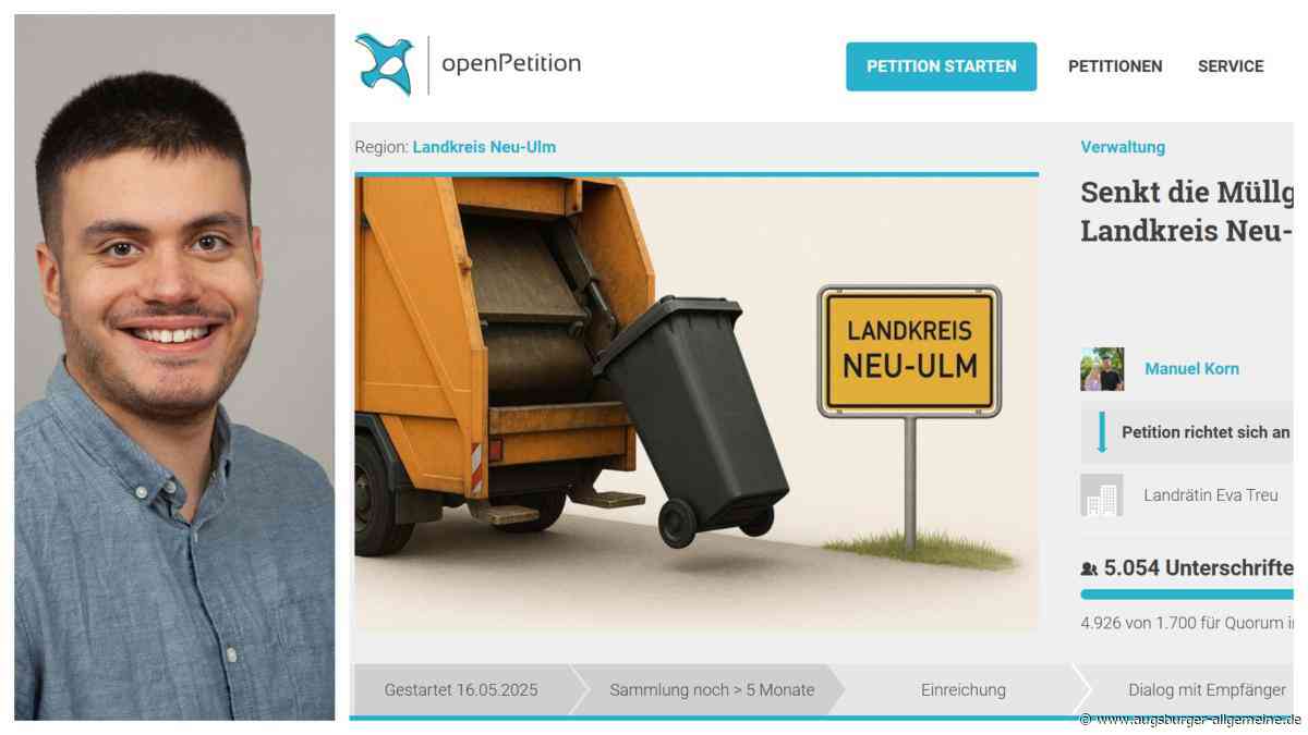 Demonstration gegen Müllgebühren: Aufruf für den 31. Mai in Weißenhorn