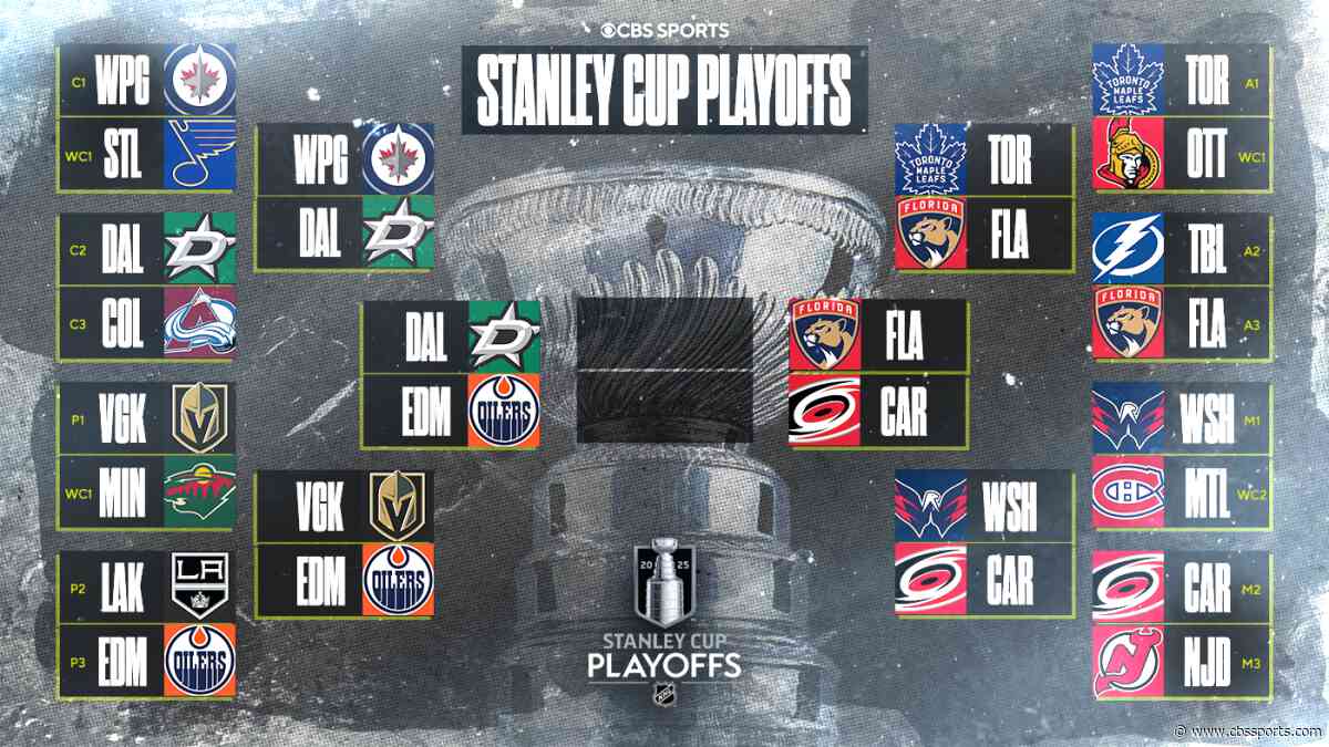 NHL Playoffs 2025: Stanley Cup schedule, bracket, scores, as Stars shock Oilers with Game 1 comeback