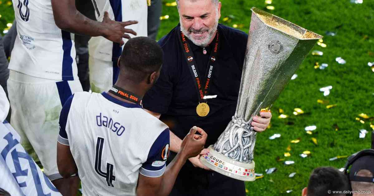Former Saints players collect Europa League winners medals with Tottenham