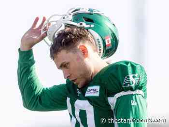 Rider training camp: Bailey Flint can punt, play the ukulele and he's quite the actor