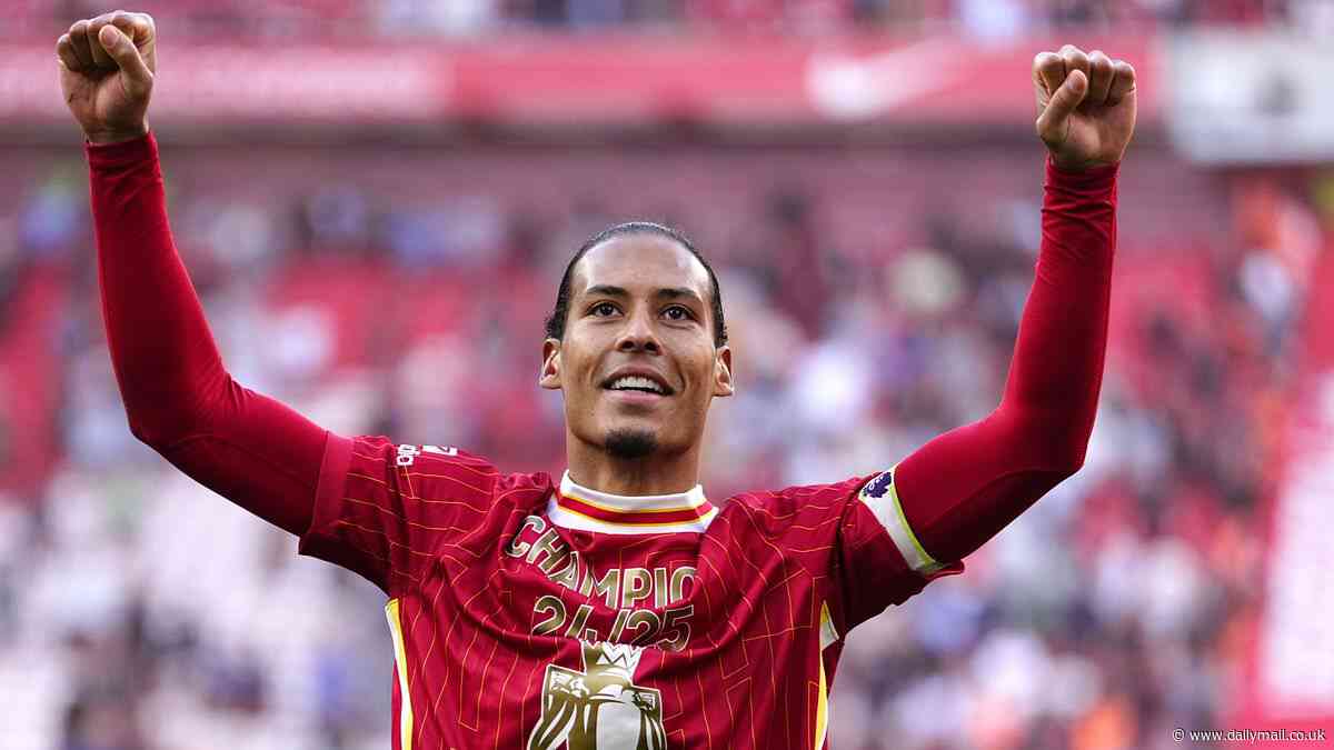 Revealed: The Liverpool legend who will hand Virgil van Dijk the Premier League trophy on Sunday