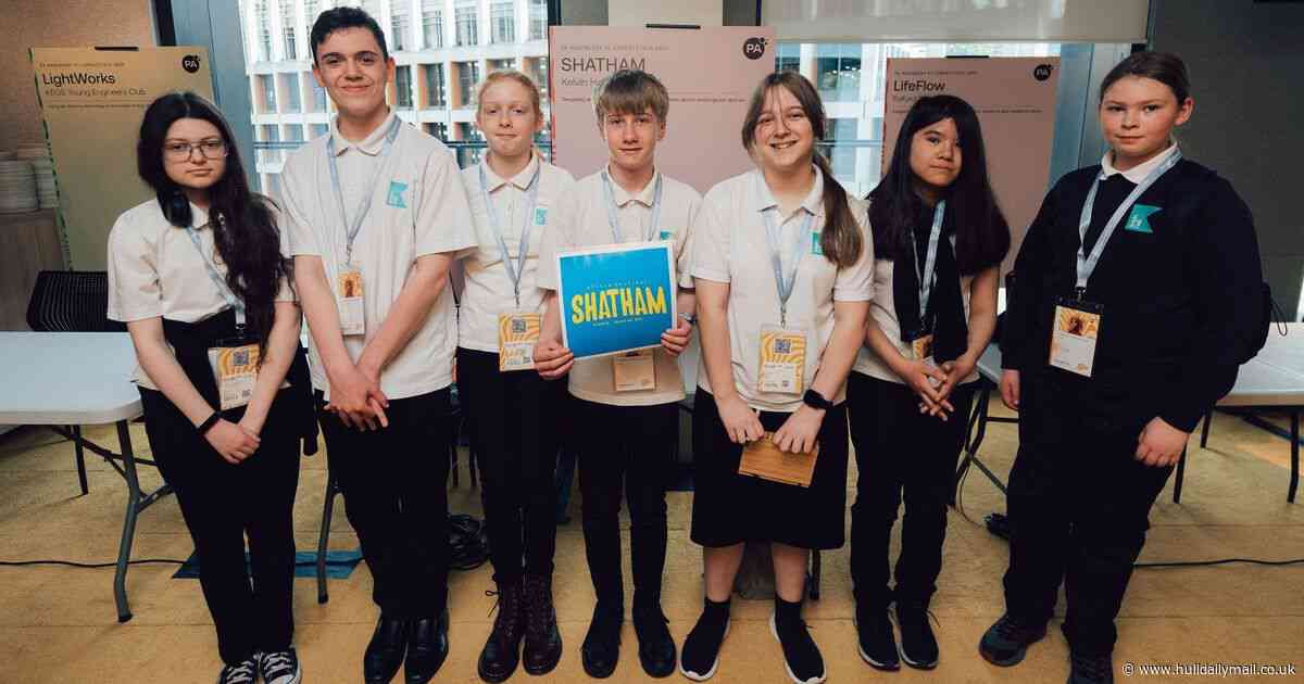 Hull students awarded for designing app to raise awareness of endangered species