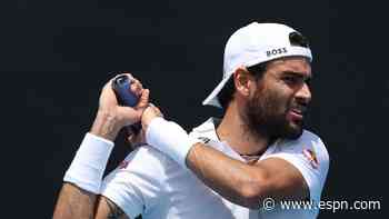 Berrettini pulls out of French Open due to injury
