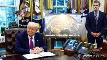 Hinter Trumps grosser Vision eines Golden-Dome-Abwehrsystems stehen ebenso grosse Fragezeichen