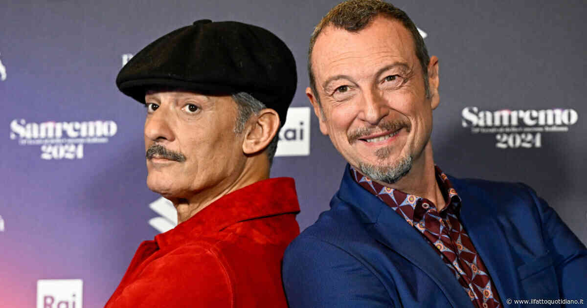 “Tutti contro il nuovo programma di Amadeus. Sanremo spostato a giugno, Gesù ospite da Fazio. E su Rai1 lo speciale ‘Benigni legge De Martino’!”: Fiorello a tutto campo