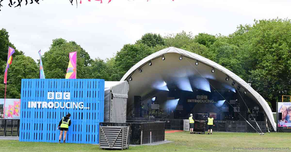 BBC Radio 1's Big Weekend 2025 at Liverpool Sefton Park capacity and venue map