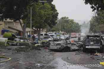 Meerdere doden bij crash privévliegtuig in woonwijk in San Diego: “Het leek wel een filmscène”