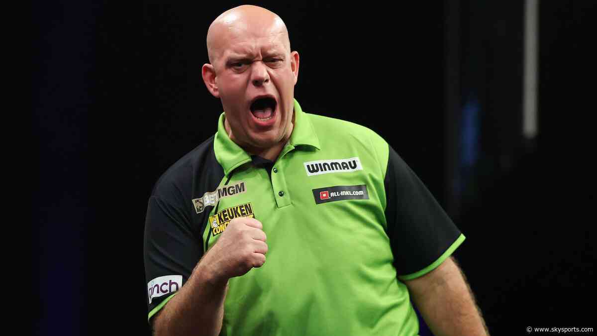 Dutch Darts Championship draw: Van Gerwen and Humphries in action
