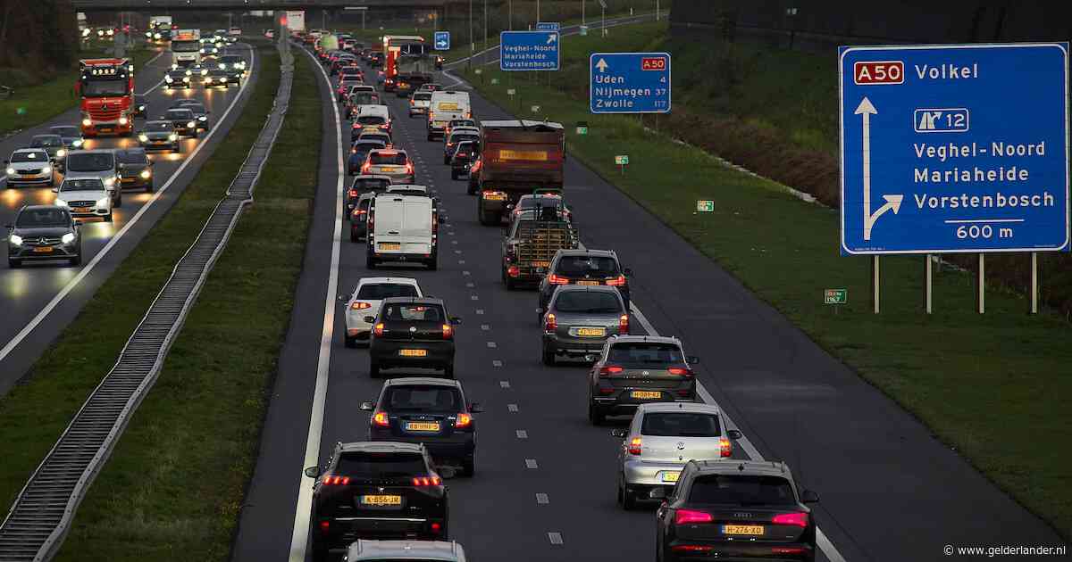 Vijf wegprojecten op pauze, waaronder A50: 1,5 miljard gaat naar tekorten elders