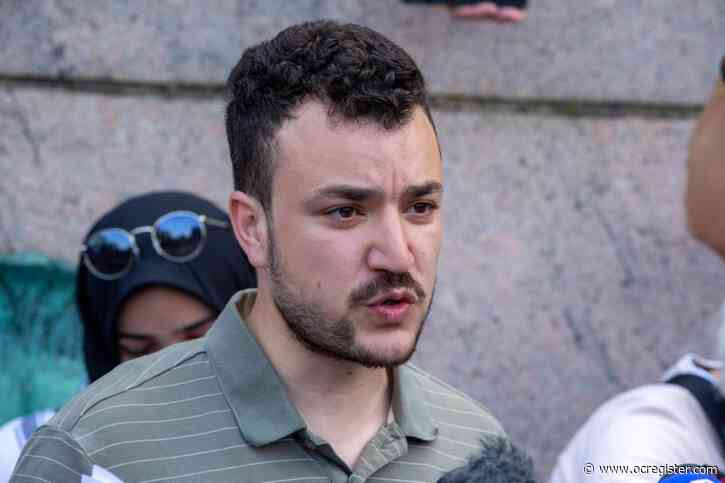 Mahmoud Khalil permitted to hold newborn son for the first time despite objections from government