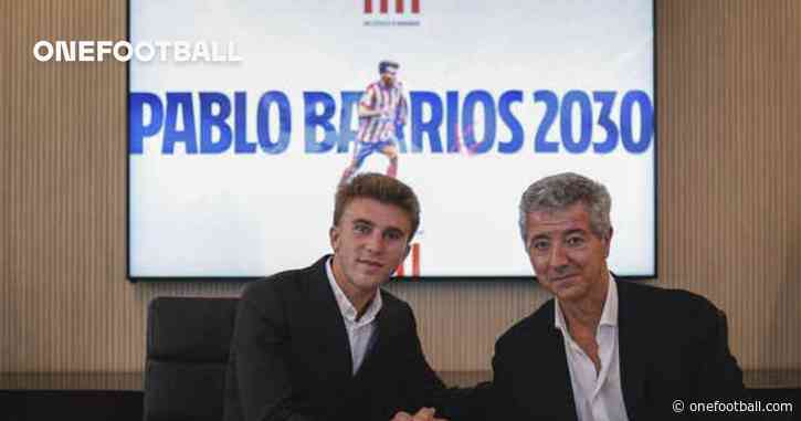 ✍️He stays: Atlético Madrid announce Barrios contract extension
