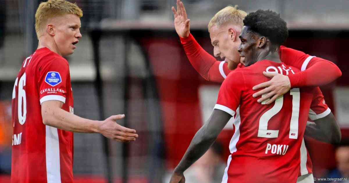 Mexx Meerdink schiet AZ naar finale Europese play-offs na inblikpartijtje tegen Heerenveen