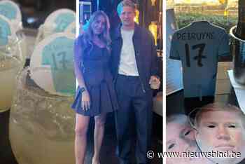 Het exclusieve afscheidsfeestje van Kevin De Bruyne: maskers, shotjes tequila en de vriendin van Phil Foden die de show steelt